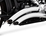 V&H Big Radius 2-into-2 Exhaust System - Chrome (26075)