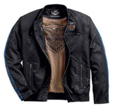 Men's 115th Anniversary Nylon Bomber Jacket, Black