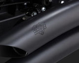 V&H Big Radius 2-Into-2 Exhaust - Black (46067)