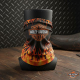 Blazing Flames Face Mask