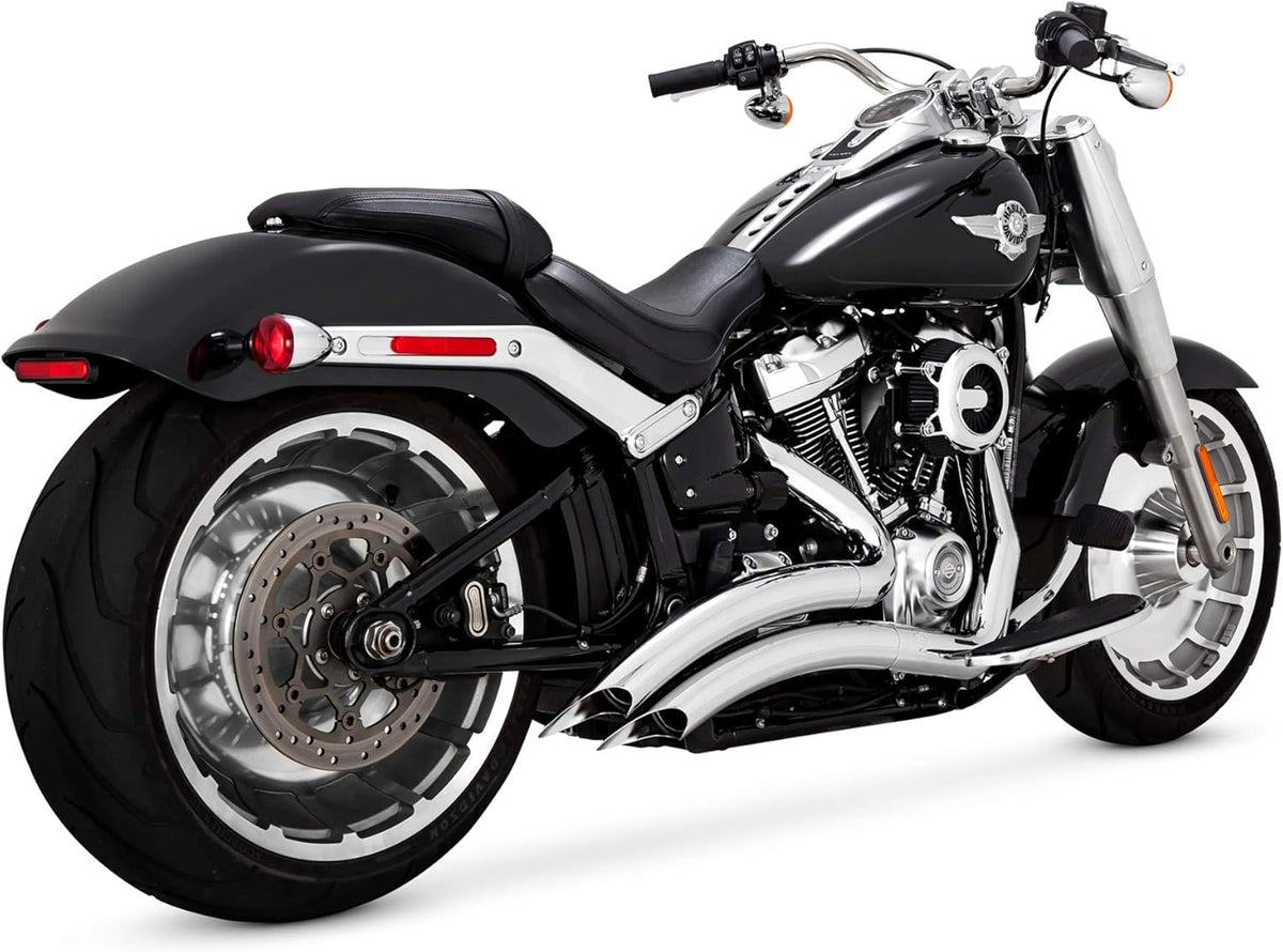 V&H Big Radius 2-into-2 Exhaust System - Chrome (26075)