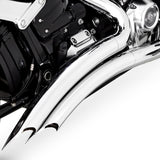 V&H Big Radius 2-into-2 Exhaust System - Chrome (26075)