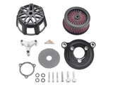 Screamin' Eagle Extreme Billet Air Cleaner Kit - Chisel Cut Back Gloss Black (29400220)