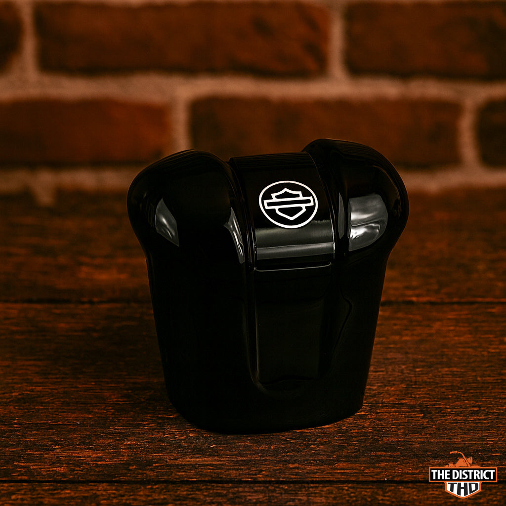 Waterfall Style Horn Cover - Gloss Black