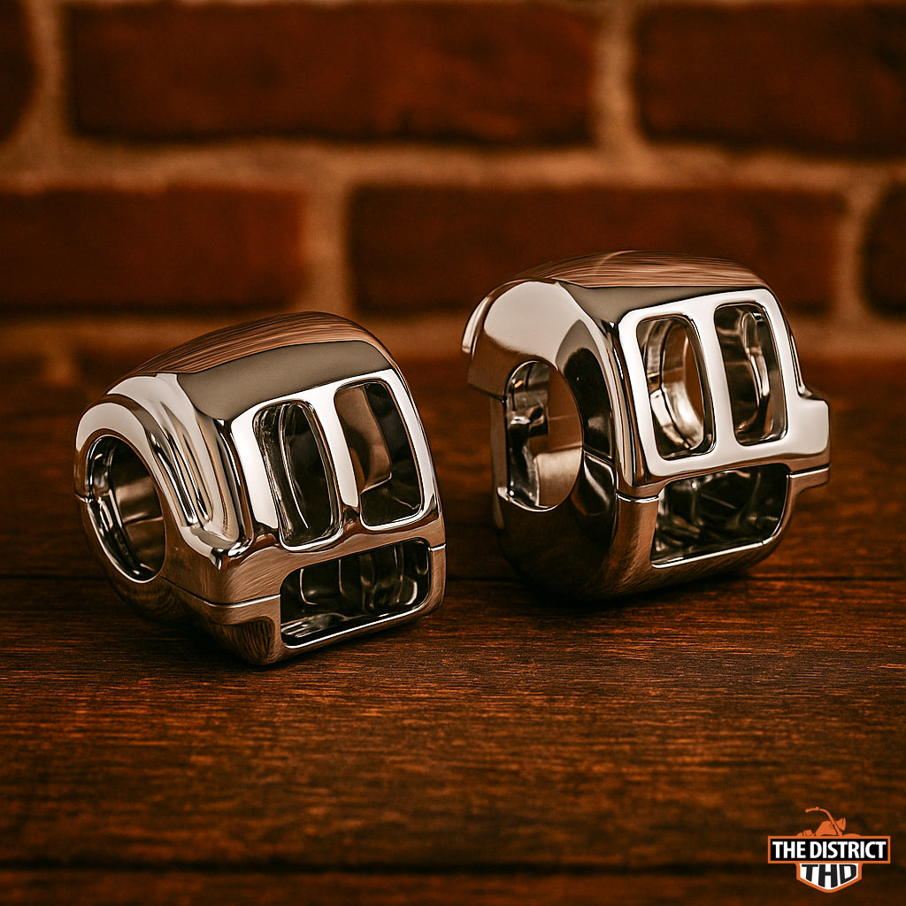 HD Switch Housing Kit, Multi-Fit Items - Chrome Finish